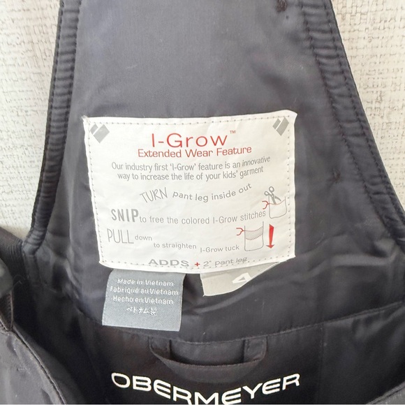 Kids Obermeyer I-grow Snow Pants - Picture 6 of 7